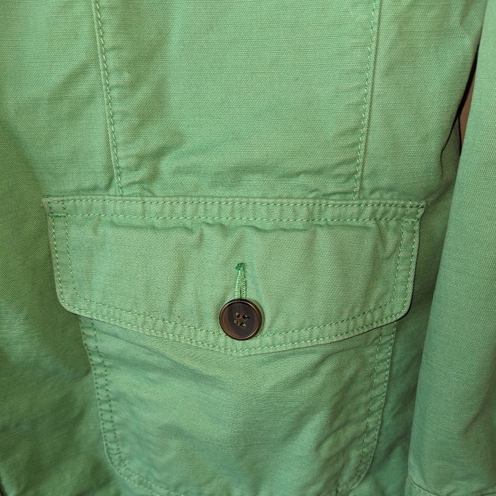 Talbots Green Utility Jacket - Picture 9 of 10